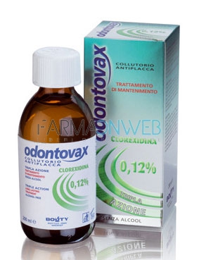 Odontovax Linea Igiene Dentale Quotidiana Clorexidina 0,12 Collutorio 200 ml