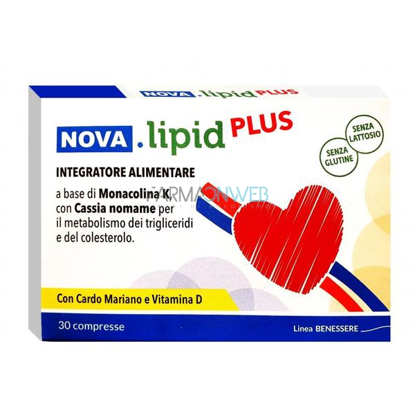 Nova Argentia Nova Lipid Plus Integratore Alimentare 30 compresse