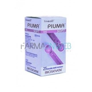 Bioseven LineaD Piuma 30G 25 Lancette Pungidito