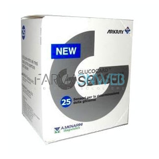 Menarini Diagnostics Linea Controllo Glicemia Glucocard G Sensor 25 Strisce