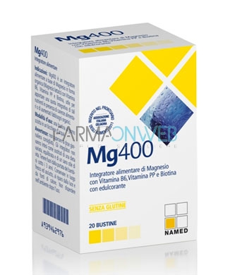 Mg400 Integratore Alimentare 20 Bustine