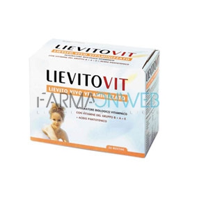 LievitoVit Linea Salute e Benessere Lievito Vivo e Vitamine Integratore 30 Buste