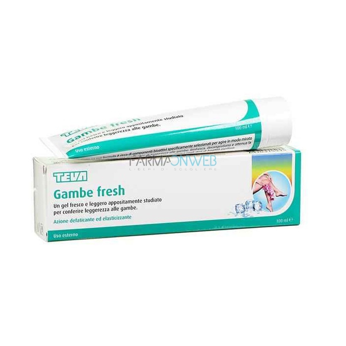 Teva Italia Gambe Fresh Gel Defaticante ed Elasticizzante 100 ml