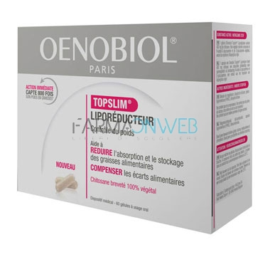 Oenobiol Linea Controllo del Peso Topslim Liporeducer Integratore 60 Capsule