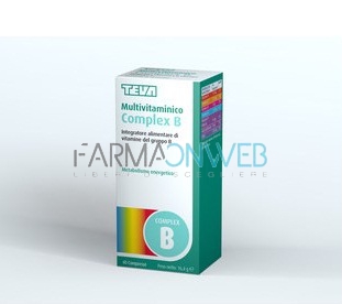 Teva Italia Multivitaminico Complex B Integratore Alimentare 40 compresse