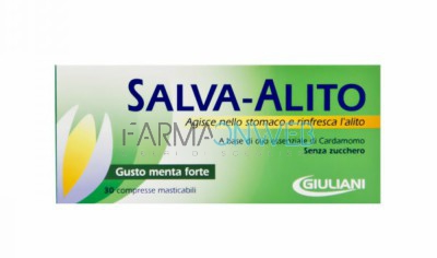 Giuliani Salva Alito Integratore Alimentare 30 Compresse Menta Forte