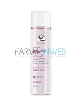 RoC Linea Repulpant clat Acqua Attivatrice di Luminosit Struccante 200 ml