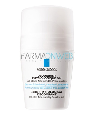 La Roche Posay Physiologique Deodorante Fisiologico 24h Roll-on 50 ml