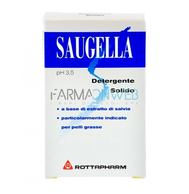 Saugella Detergente Solido pH 3,5 Pelle Mista e Grassa 100 g