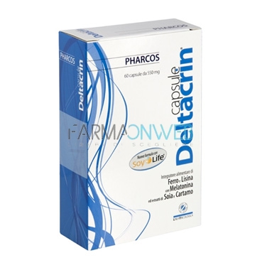 Deltacrin Integratore Alimentare Anticaduta Capelli 60 Capsule