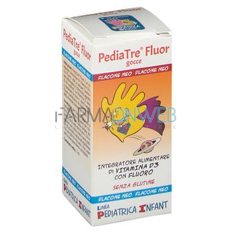 PediaTre Fluor Gocce Integratore Alimentare 7 ml