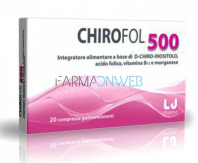 Chirofol 500 Integratore Alimentare 20 compresse