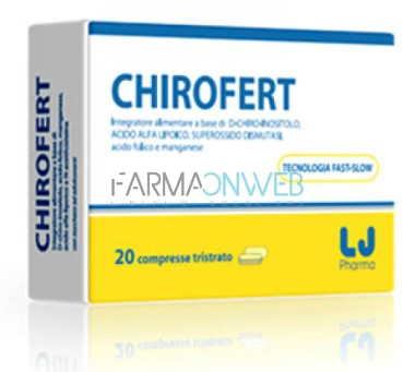 Chirofert Integratore Alimentare 20 compresse