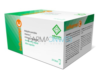 Erbozeta Influprop-C Integratore Alimentare 20 stick