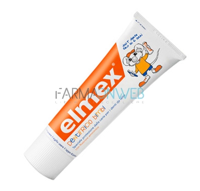 elmex Dentifricio Bimbi Protezione 0-6 Anni 50 ml