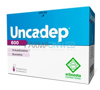 Erbozeta Uncadep 600 Integratore Alimentare 20 buste