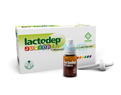 Erbozeta Lactodep Junior Integratore Alimentare 8 flaconcini 5,5 ml