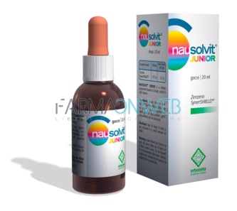 Erbozeta Nausolvit Junior Gocce Integratore Alimentare 20 ml