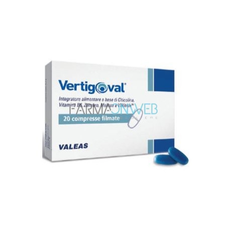 Valeas SpA Vertigoval Integratore Alimentare 20 compresse