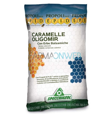 Specchiasol EPID Oligomir 24 Caramelle Balsamiche