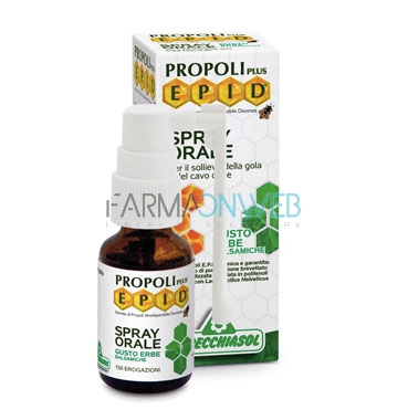 Specchiasol EPID Spray Orale Balsamico 15 ml