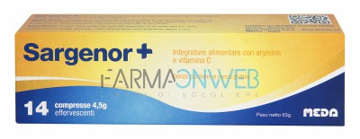 Sargenor Plus Integratore Alimentare 14 compresse