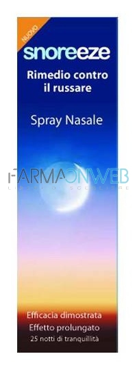 Snoreeze Spray Nasale Contro il Russamento 10 ml