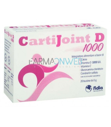 CartiJoint D 1000 Integratore Alimentare 20 bustine