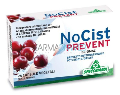 Specchiasol Nocist Prevent Integratore Alimentare 24 capsule