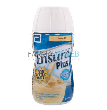 Abbott Linea Nutrizione Domiciliare Ensure Plus Integrazione 200 ml Banana