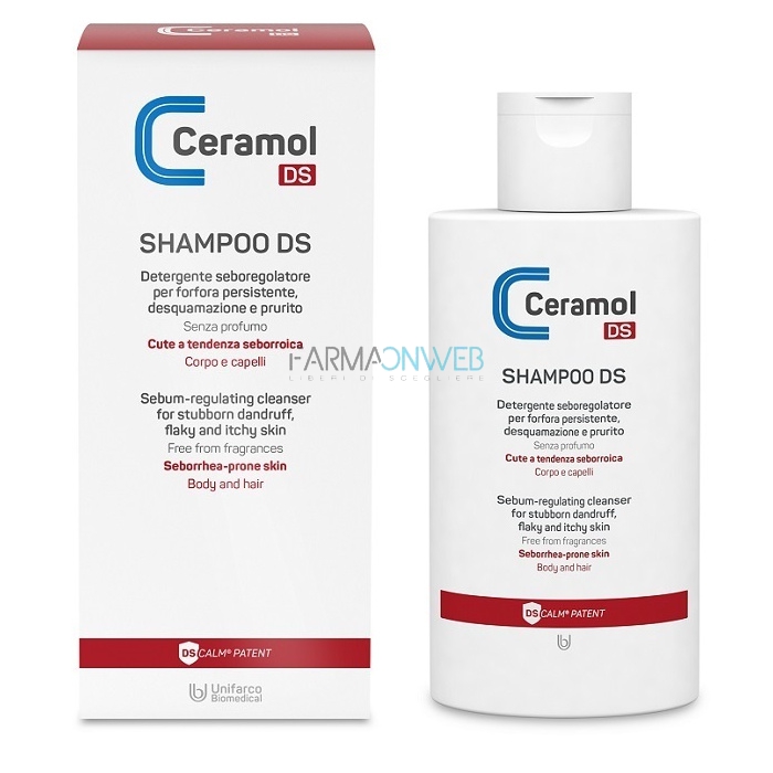 Ceramol DS Dermoshampoo Cute e Capelli 200 ml