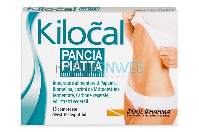 Kilocal Pancia Piatta Integratore Alimentare 15 Compresse