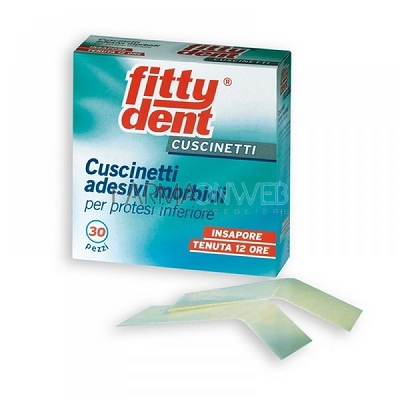 Ideco Fittydent 30 Cuscinetti Adesivi Comfort