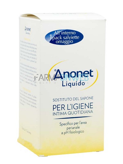 Anonet Cofanetto Igiene Intima Detergente Liquido 150 ml