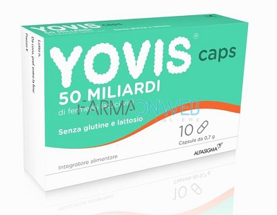 Yovis Caps 50 Miliardi Integratore Alimentare Fermenti Lattici 10 capsule