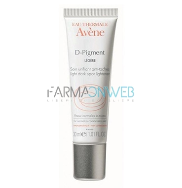 Avene Linea D-Pigment Anti-Macchie Crema Leggera Pelli Normali Miste 30 ml