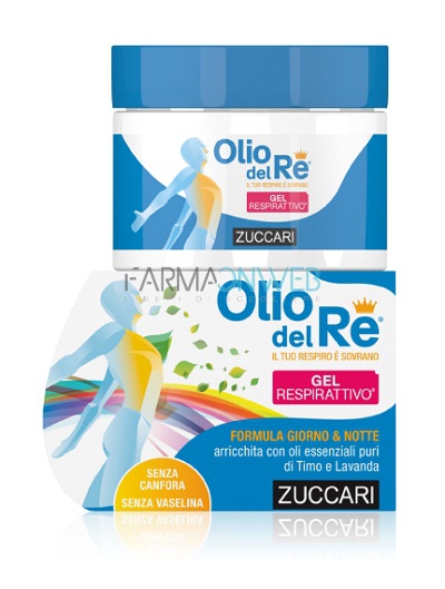 Zuccari Olio del Re Gocce Gel Respirattivo 50 ml