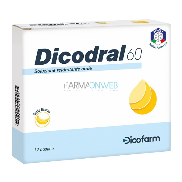 Dicofarm Dicodral 60 Integratore Alimentare 12 bustine