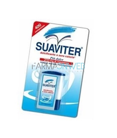Suaviter Dolcificante a base di Aspartame 400 compresse