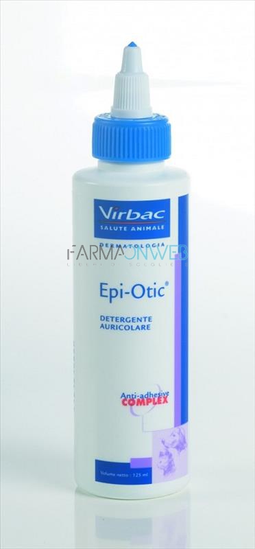 Virbac EpiOtic Detergente Auricolare per Cani e Gatti 125 ml
