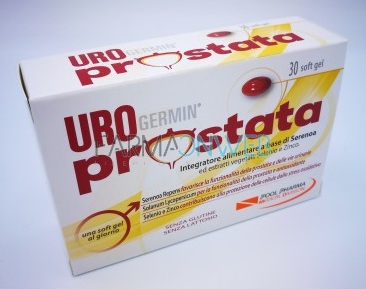 PoolPharma Urogermin Prostata Integratore Alimentare 30 capsule softgel