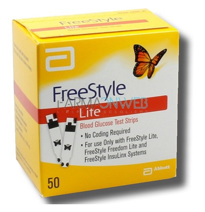 Abbott Diabetes Care Linea Controllo Glicemia Freestyle Lite 50 Strisce Reattive