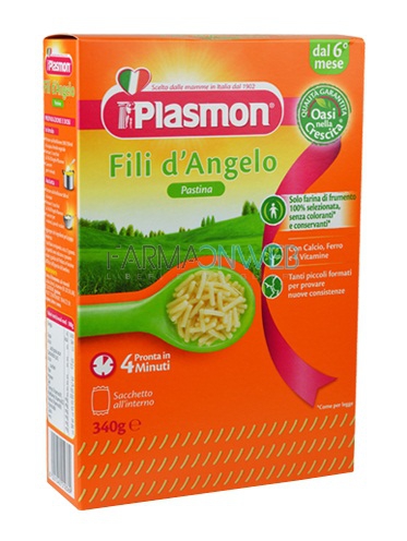 Plasmon Pastina Fili d'Angelo 340 g