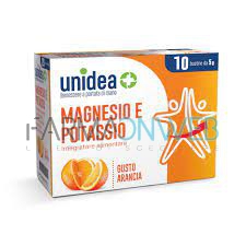 Unidea Magnesio e Potassio Integratore Alimentare 10 Buste