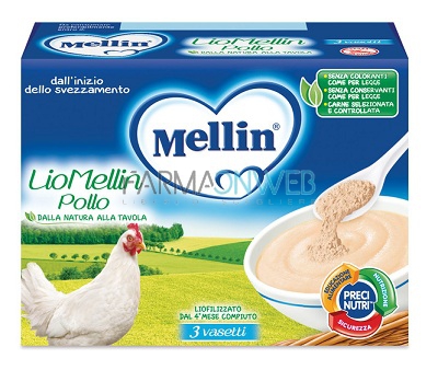 Mellin LioMellin Liofilizzato Pollo 3 x 10 g