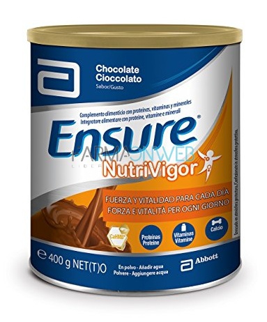 Abbott Ensure NutriVigor Cioccolato Integratore Alimentare 400 g