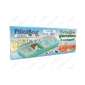 PillolBox Mini Portapillole Giornaliero 3 Scomparti