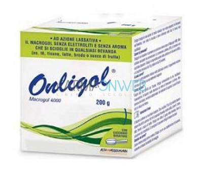 Onligol Macrogol 4000 ad Azione Lassativa 200 g
