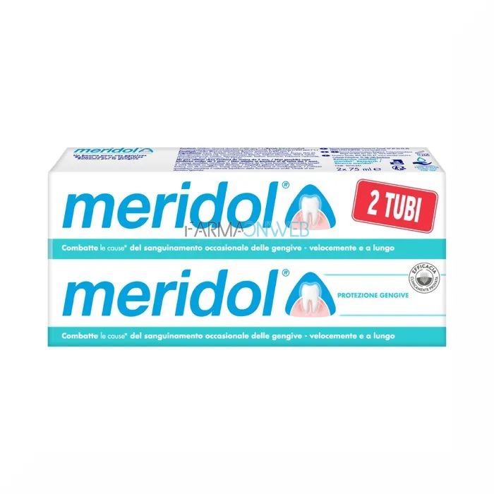 Meridol Dentifricio 2 tubi da 75 ml