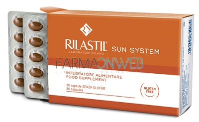 Rilastil Linea Sun System PPT Integratore Complemento Protezione Solare 30 Caps
